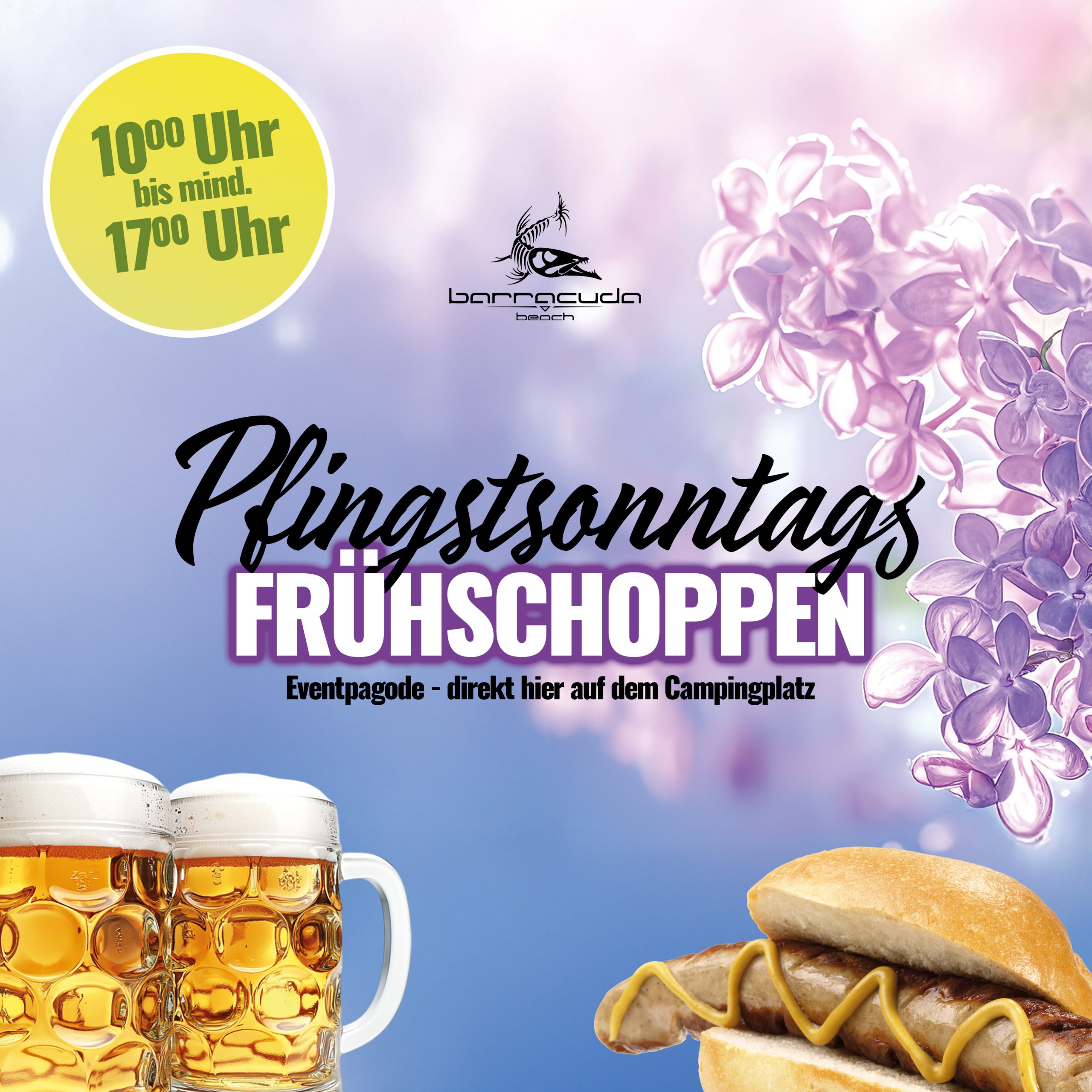 Pfingstsonntags-Frühschoppen auf dem Campingplatz